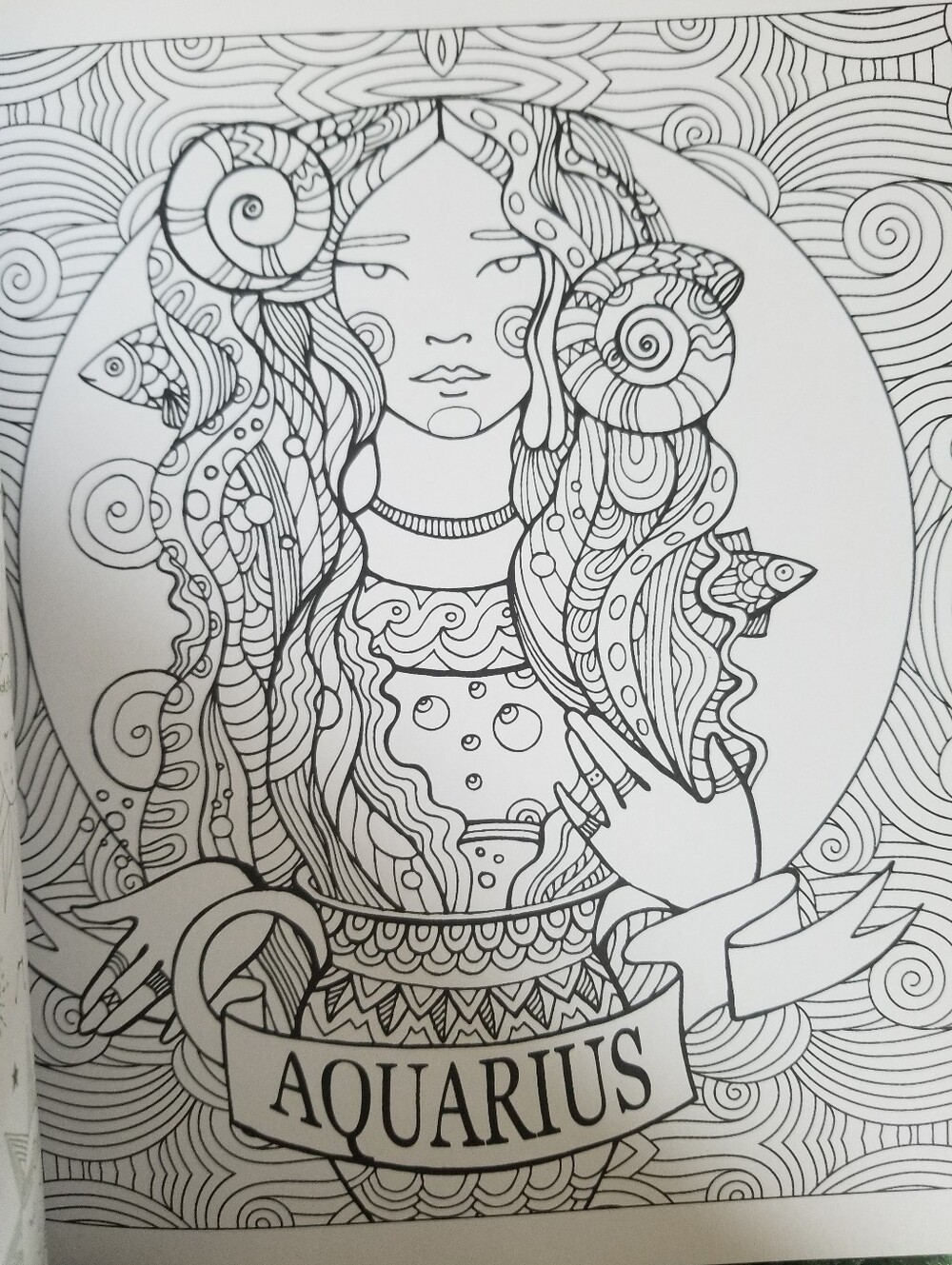 Astrology Coloring Book (2022) - Picture 3 of 3